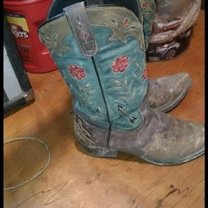 Multicolor Laredo boots size 9.5